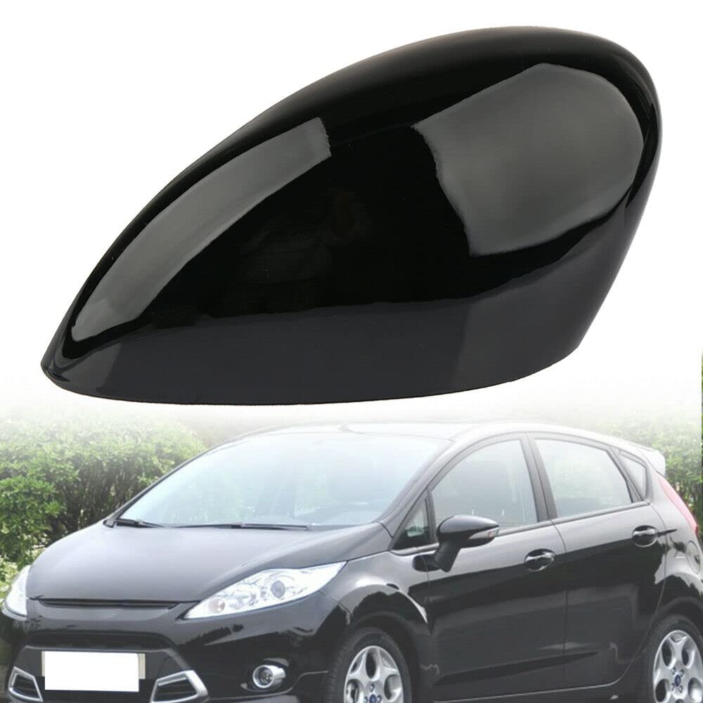 Ford Fiesta MK7 2009-2017 Car Side Mirror Cover Replacement - OEM Fit Rear View Mirror Shell & Casing (Primed) | Perfect for Auto Reverse & Parking Safety