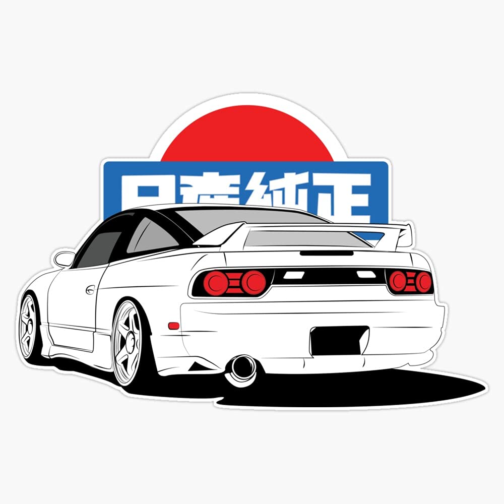 Premium S13 The Cloud Maker Vinyl Sticker - Waterproof, Durable Bumper Sticker for Laptop, Car Window, Phone Case - 5 Inch Decal for Outdoor Use, DIY Decor, Gift Ideas