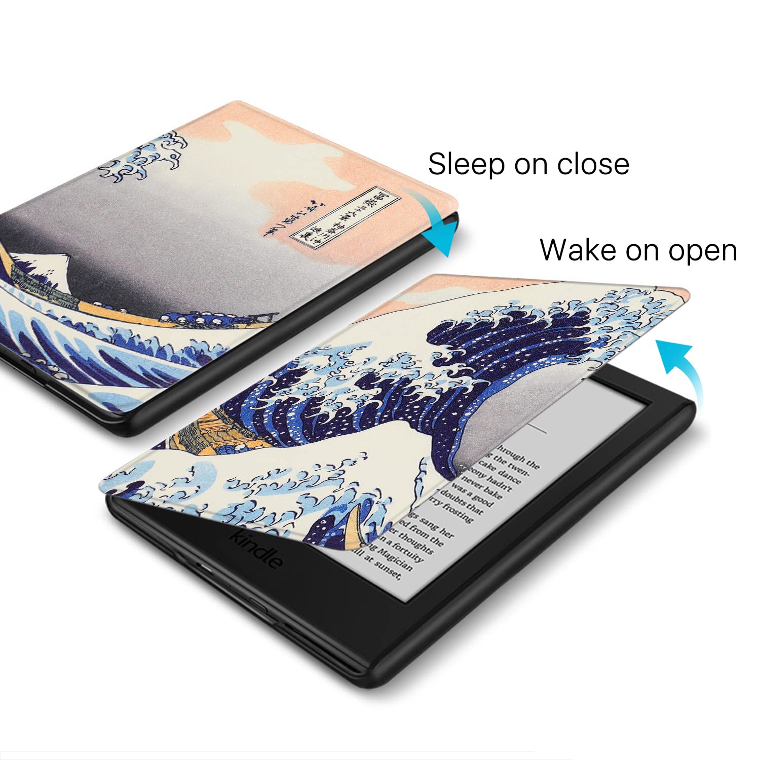 Premium Slim & Light Smart Cover Case for Kindle 10th Generation (2019) - Auto Sleep/Wake Function for 6