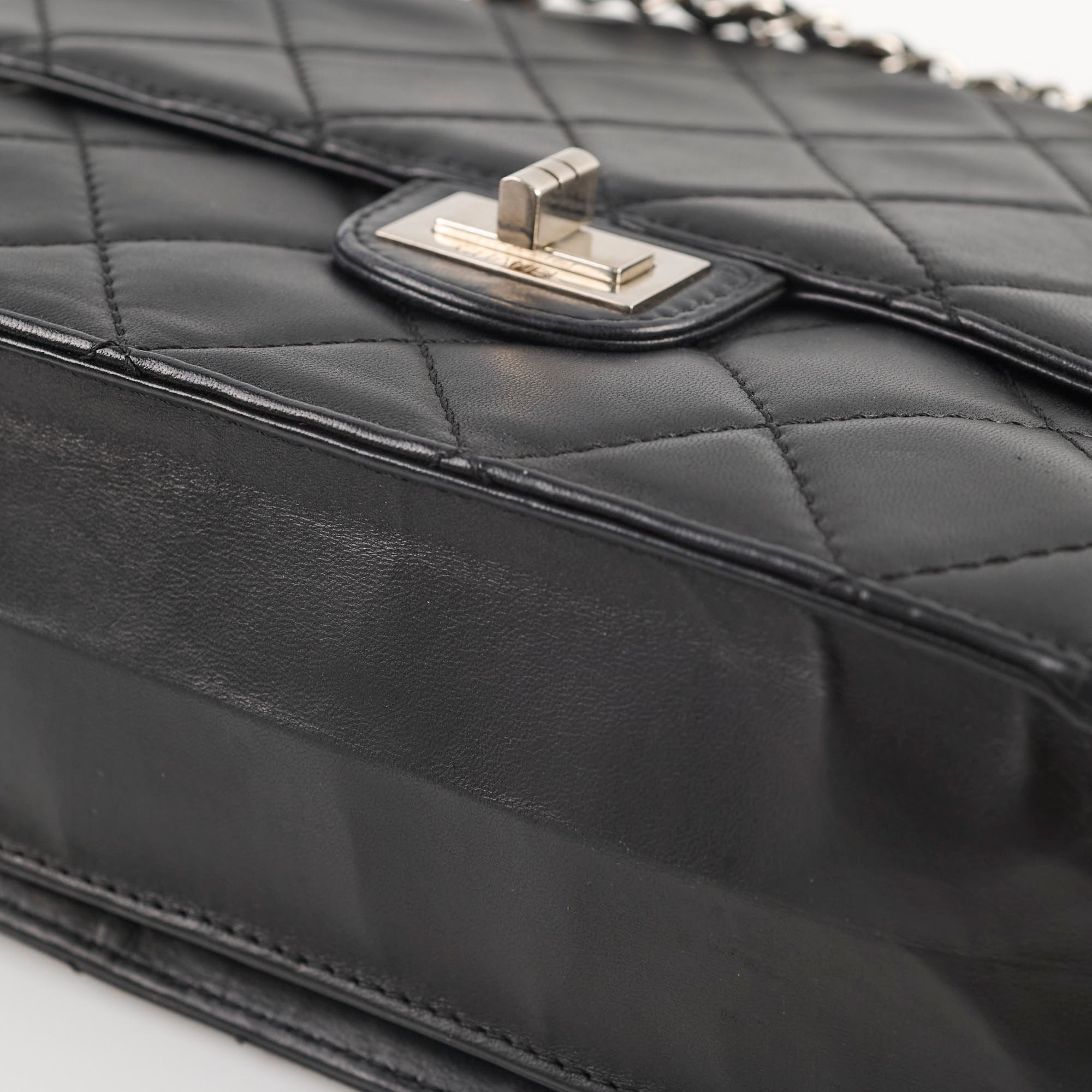 Authentic Chanel Paris Bombay Reissue Shoulder Bag in Black | Luxury Leather Crossbody Purse for Women | Perfect for Evening Events, Date Nights & Special Occasions