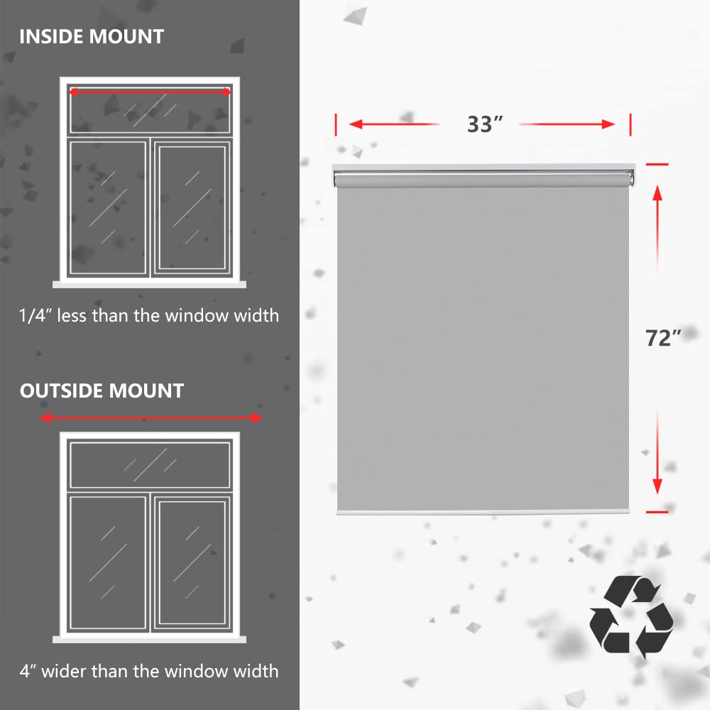 Blackout Roller Shades 33