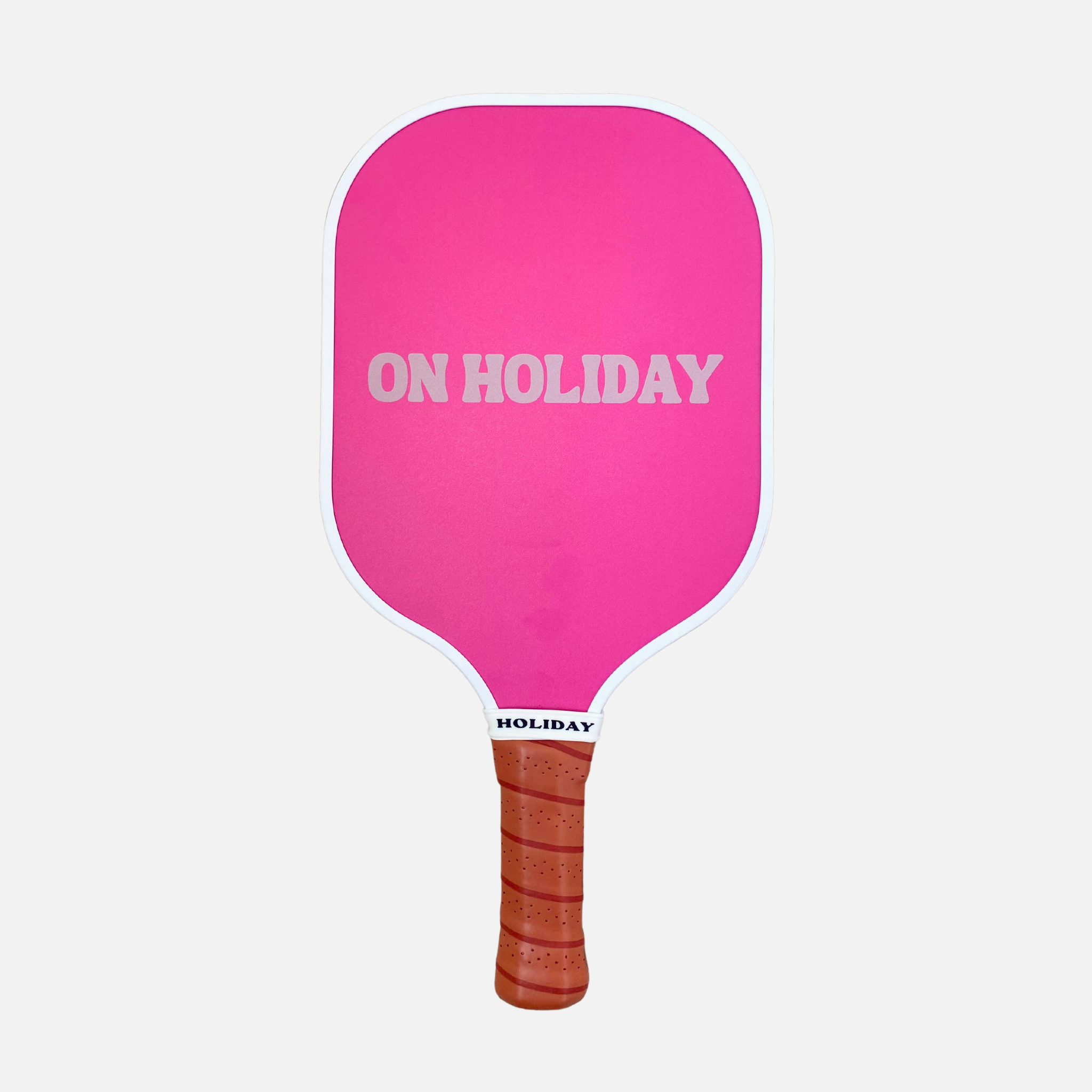 Premium On Holiday Ibiza Pickleball Paddle - Lightweight Carbon Fiber Racket with Cushion Grip for Outdoor & Indoor Play - Perfect for Beach, Backyard, and Court Games