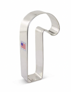 Best Stainless Steel Candy Cane Cookie Cutter for Christmas Baking - Perfect for Holiday Cookies, Gingerbread Houses & Festive Desserts
