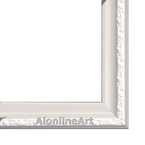 #701 - White Frame 1.3 Inch (3.3 Cm) Width