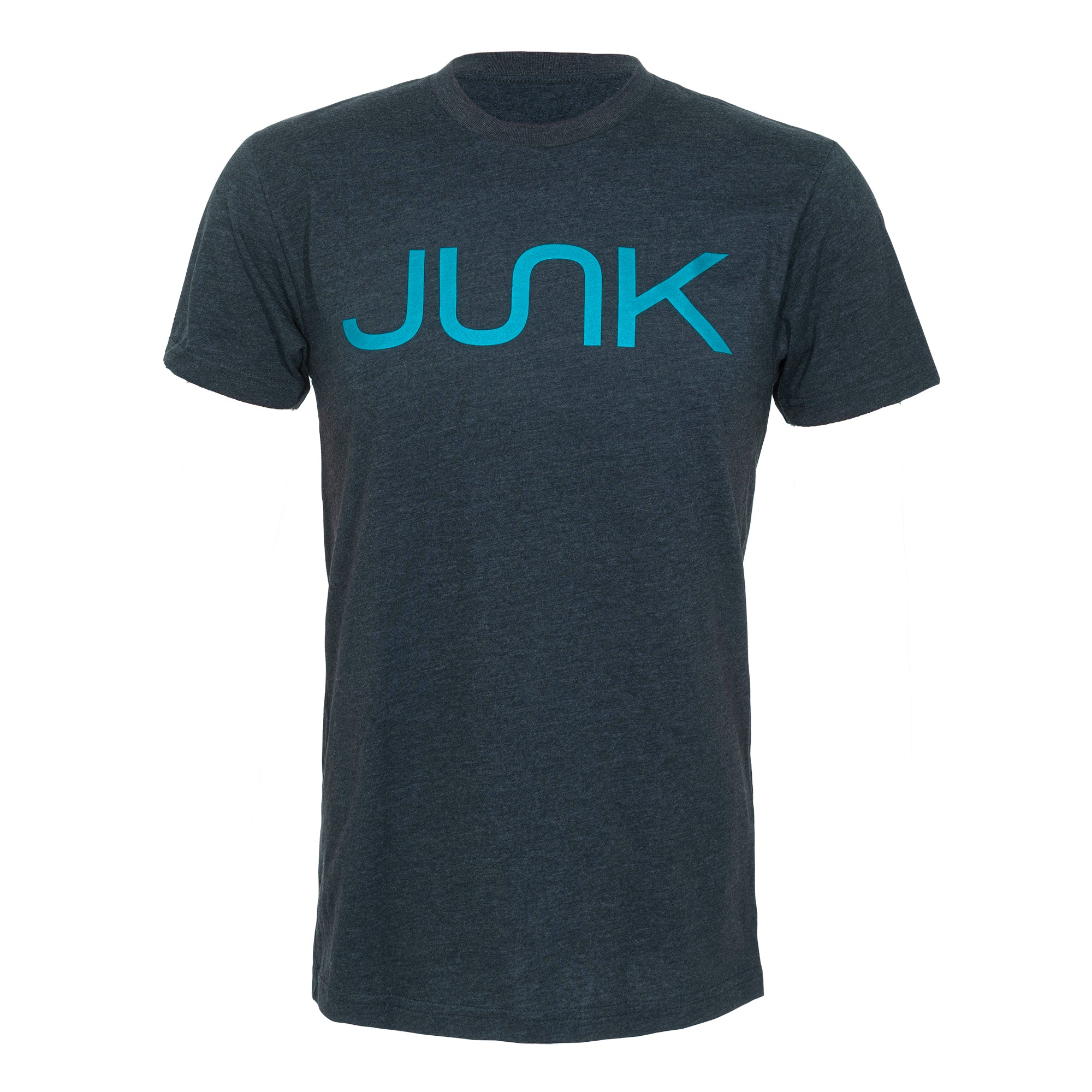 JUNK 60/40 Charcoal T-Shirt - Premium Cotton Blend Men's Tee for Casual Wear & Street Style
