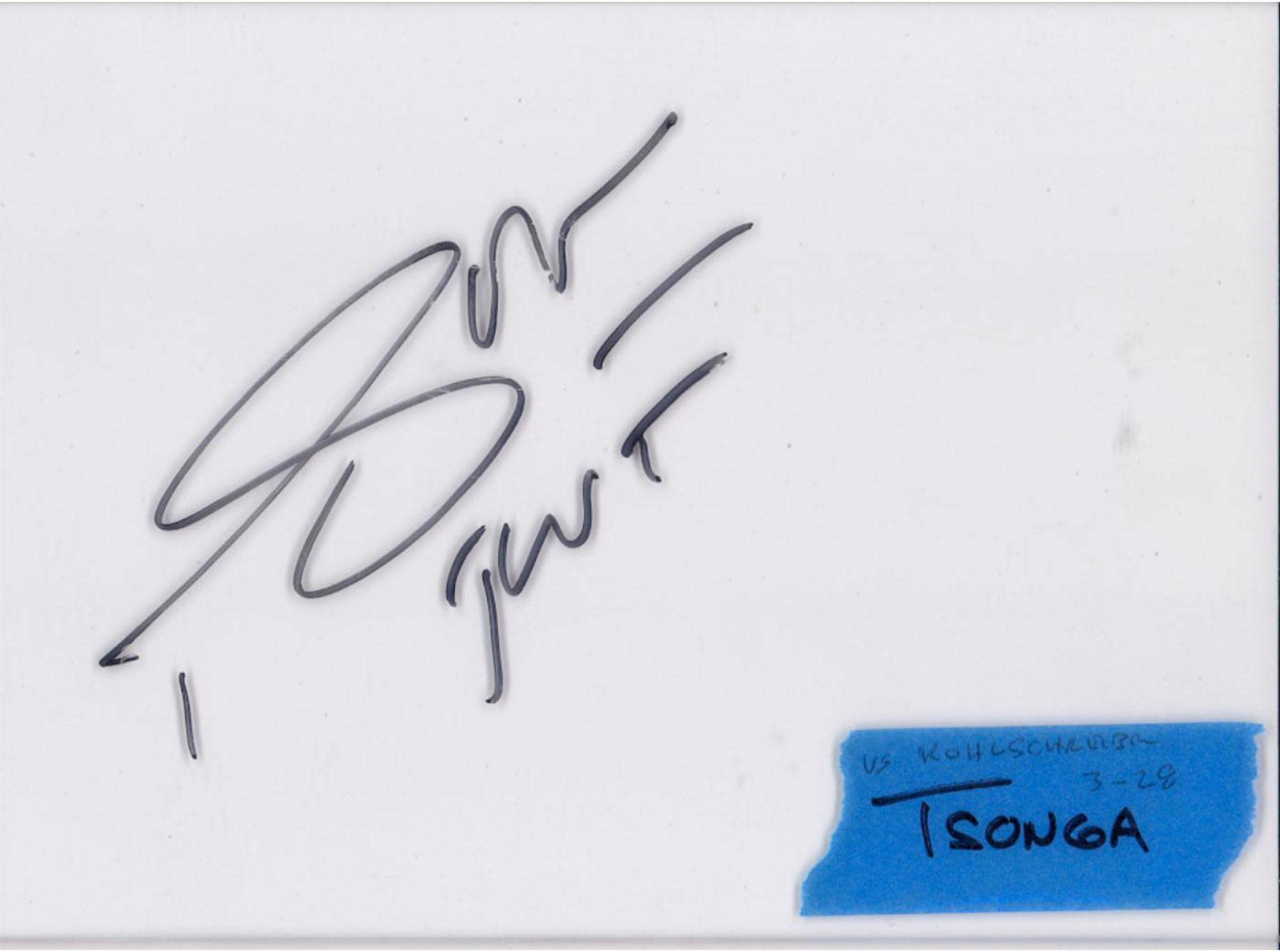 Jo-Wilfried Tsonga Autographed 5
