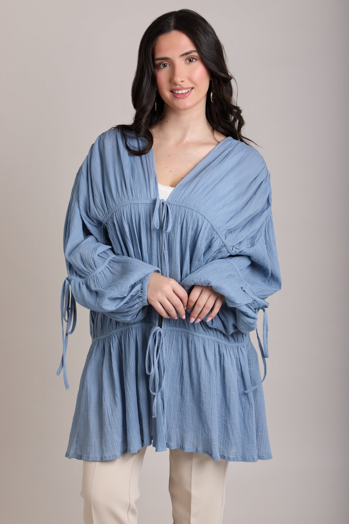 Coastal Breeze Kimono - Lightweight Floral Cover Up for Women | Beach Cover Up, Poolside Lounging, Summer Vacation Outfit