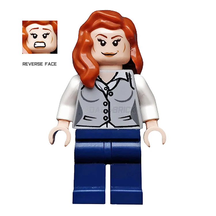 LEGO Minifigure Lois Lane from Superman Man of Steel (2013) DC Comics Collectible Toy for Display & Play - Perfect for Superhero Fans & LEGO Collectors