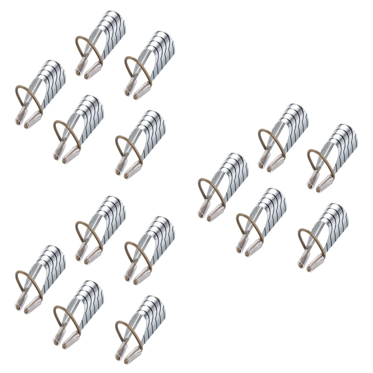 Uonlytech Reusable Nail Art Extension Forms - 15pcs French Nail Guide Protector for Acrylic Nail Extensions | Perfect for DIY Manicure, Salon Professionals & Nail Art Enthusiasts