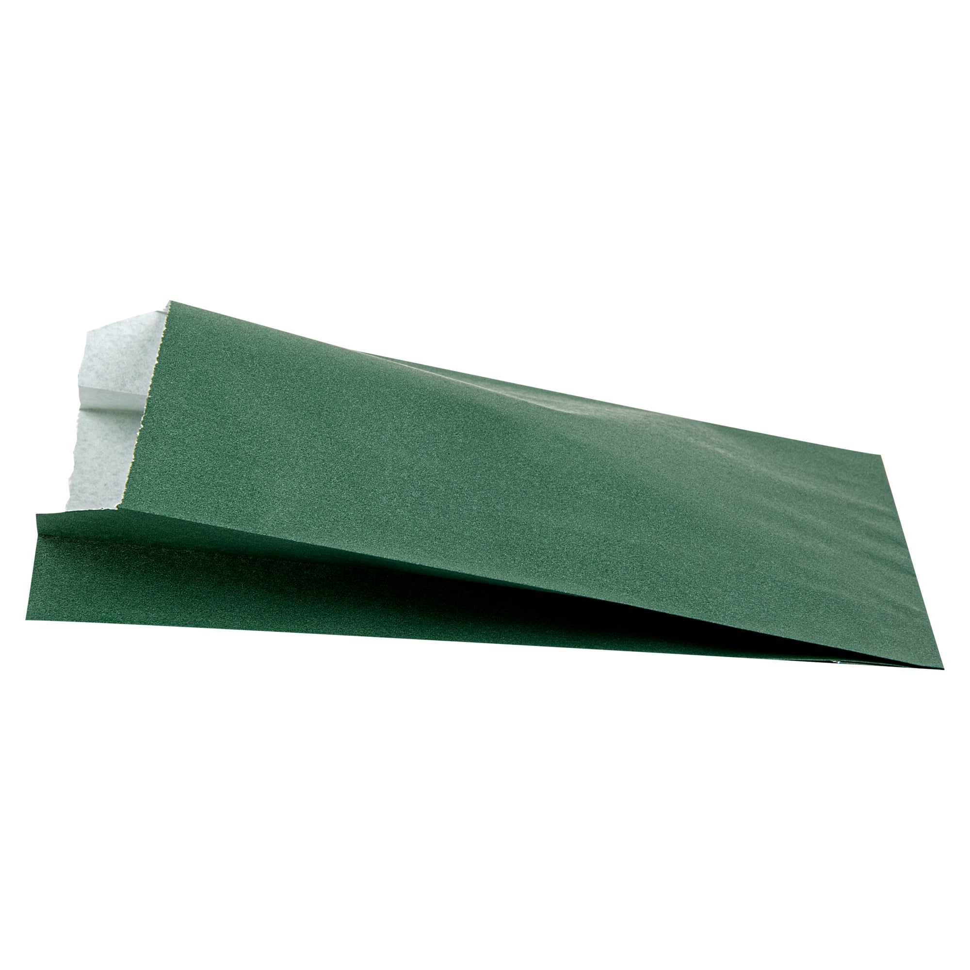 Eco-Friendly Forest Green French Fry & Snack Bags - 4.25