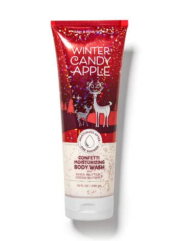 Bath & Body Works Winter Candy Apple Confetti Moisturizing Body Wash - Hydrating Shower Gel for Dry Skin, Holiday Gift Set, Festive Seasonal Scent for Christmas & Winter Relaxation