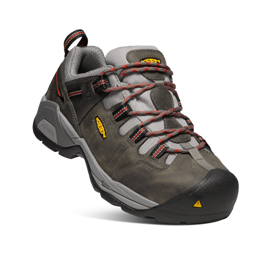 Men's Detroit XT Steel Toe Work Boots - Internal Met Guard, Steel Grey/Bossa Nova | Durable Safety Shoes for Construction & Industrial Work
