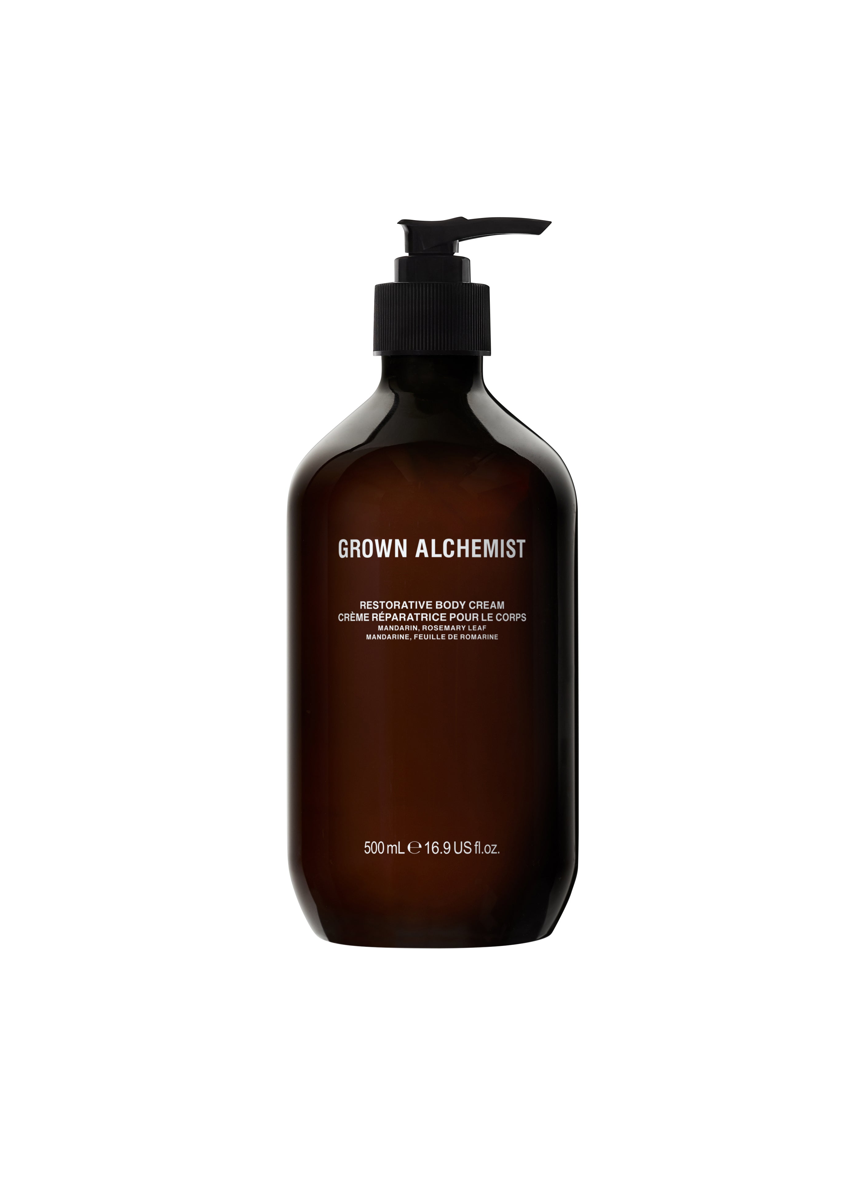 Grown Alchemist Restorative Body Cream with Mandarin & Rosemary Leaf Extract - Hydrating & Nourishing for Dry Skin - Perfect for Daily Moisturizing & Post-Shower Care