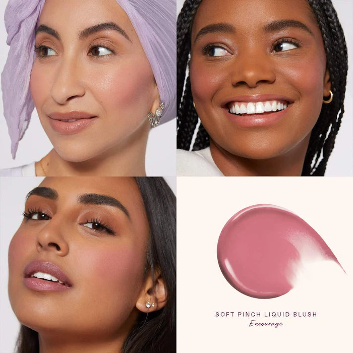 Rare Beauty Soft Pinch Liquid Blush - Buildable & Long-Lasting Cheek Color for a Natural Flush | Perfect for Everyday Wear & Special Occasions