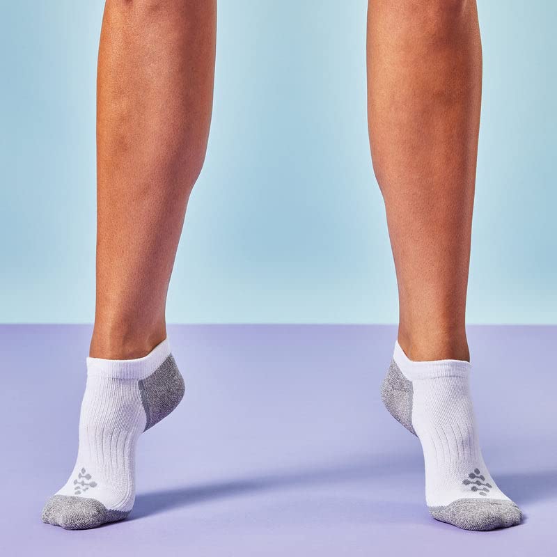 **Women's Ankle Compression Socks - 3 Pairs of Breathable Sport Socks with Infrared Technology for Running, Yoga & Workout - Arch Support & Moisture-Wicking**