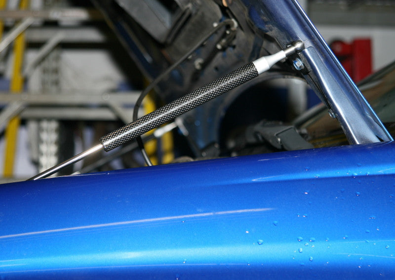 High-Performance Carbon Fiber Hood Struts for 2002-2007 Subaru Impreza WRX STI - Easy Installation & Enhanced Engine Access for Maintenance & Detailing
