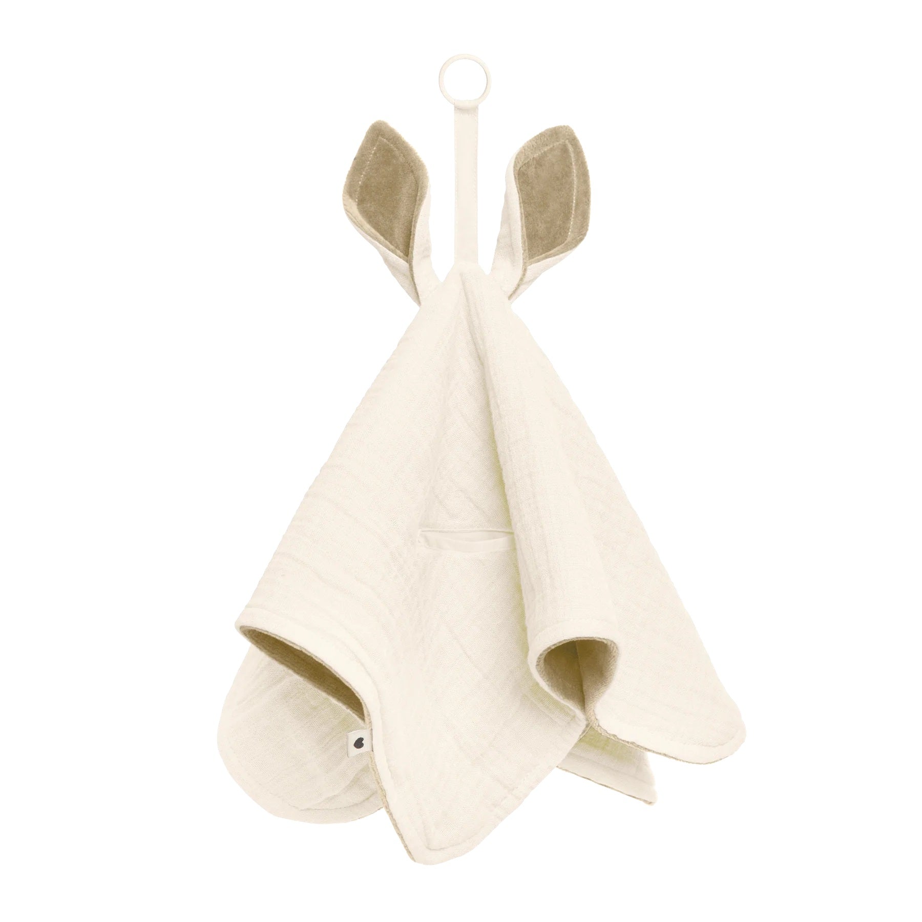 BIBS Kangaroo Cuddle Cloth Comforter & Pacifier Holder - Soft Baby Security Blanket for Soothing & Sleep - Perfect for Newborns, Infants & Toddlers (Assorted Colors) - Ideal for Nursery, Stroller & Travel Use