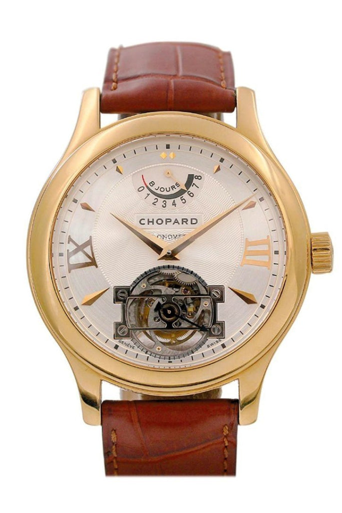 Chopard L.U.C Tourbillon Men's Watch 161869-5001 - White Dial Luxury Timepiece for Business & Formal Events