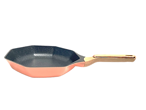 Premium OCTAGON 4-Piece Nonstick Cookware Set - Frying Pan, Saucepan & Pots with Glass Lids - Perfect for Sautéing, Boiling & Frying - Ideal for Home Kitchen & Restaurant Use