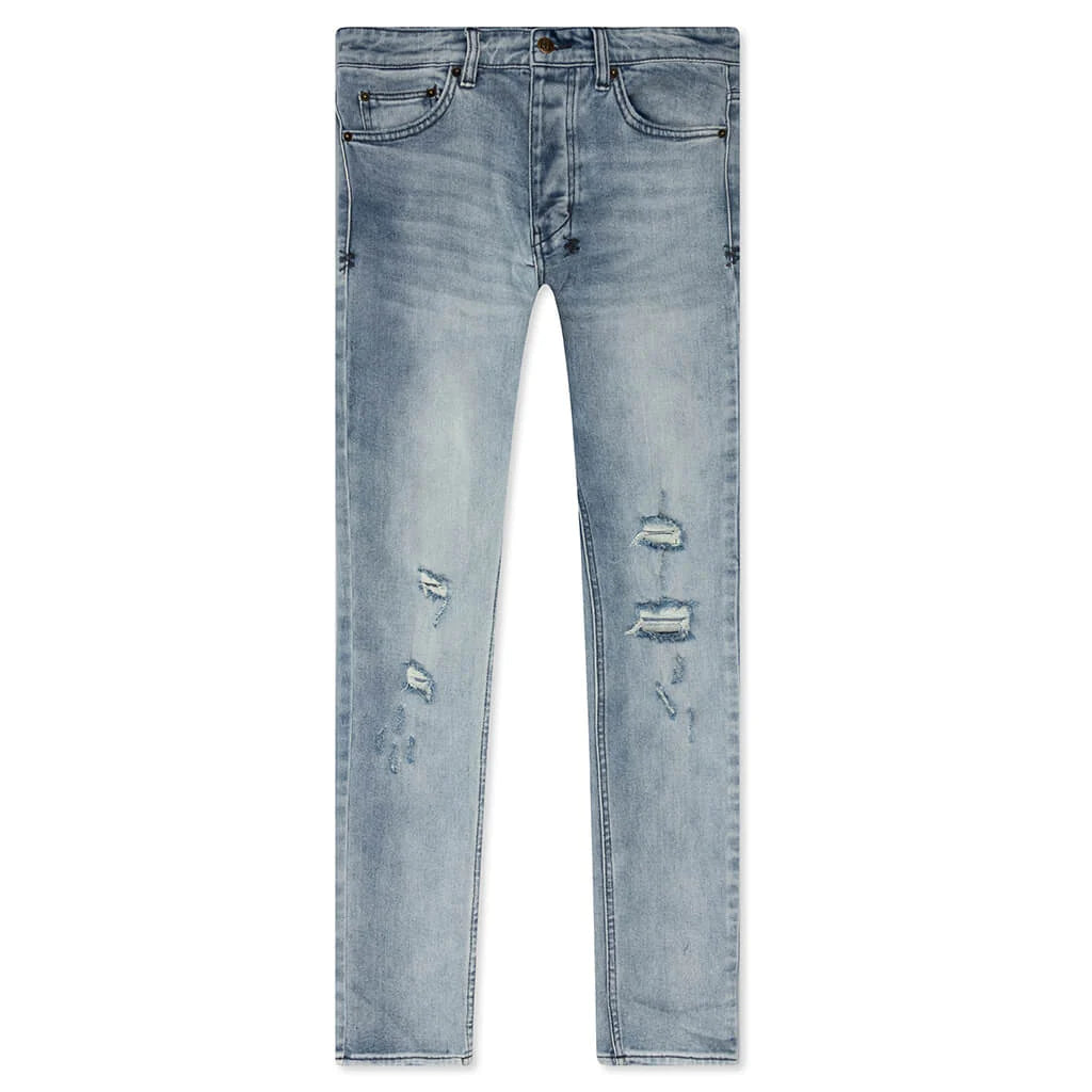 Premium Chitch Philly Blue Jeans for Men - Classic Slim Fit Denim Pants | Comfortable & Stylish for Casual Wear, Work, and Everyday Outfits
