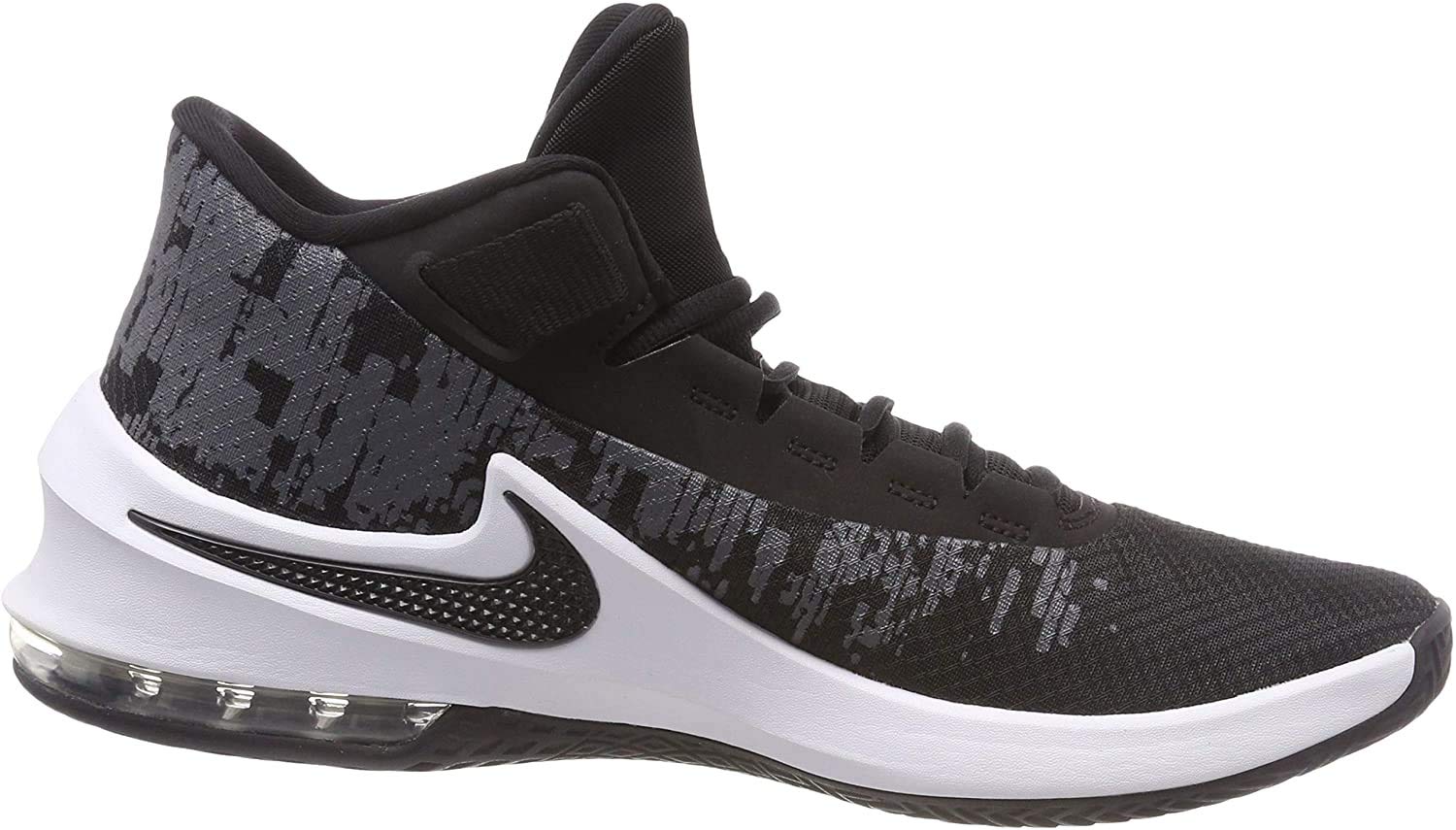 Nike Men's Air Max Infuriate 2 Mid Basketball Shoes - High-Top Sneakers for Performance & Style - Perfect for Court Play, Training & Streetwear Fashion