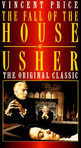 The Fall of the House of Usher VHS Tape - Classic Edgar Allan Poe Horror Movie - Perfect for Vintage Film Collectors & Halloween Movie Nights