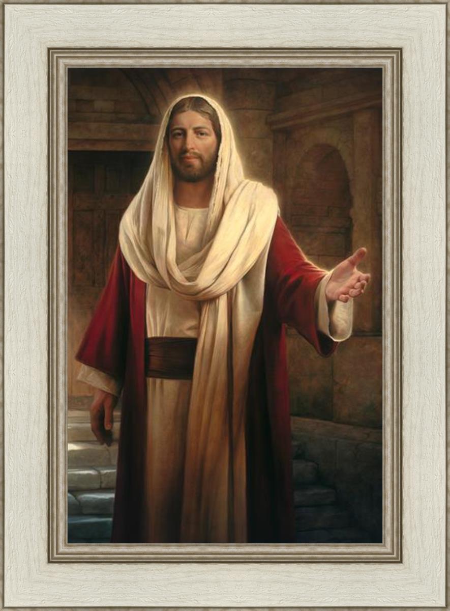 Come Follow Me by Howard Lyon - Inspirational Christian Art Print for Home, Church & Office Decor