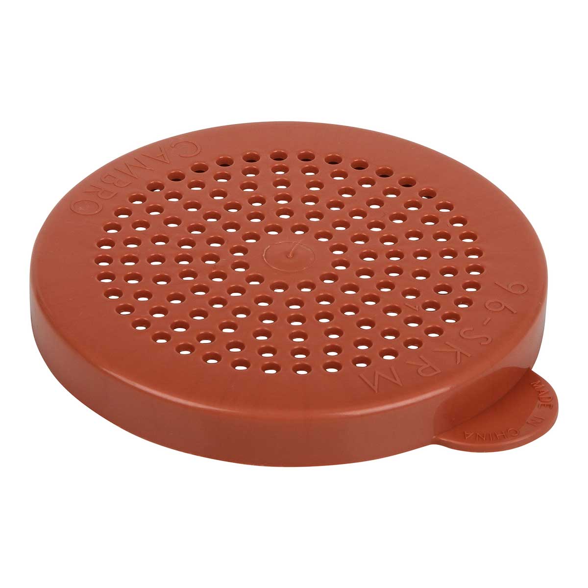 Cambro 96SKRLM408 Camwear Replacement Medium Ground Lid, Rose - Durable Food Storage Cover for Commercial Kitchens & Restaurants