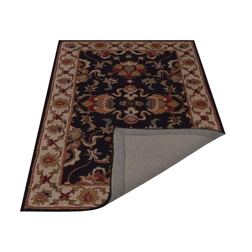 Qum Hand Tufted Rug - Premium Persian Wool Carpet for Living Room, Bedroom & Office - Soft & Durable Home Decor