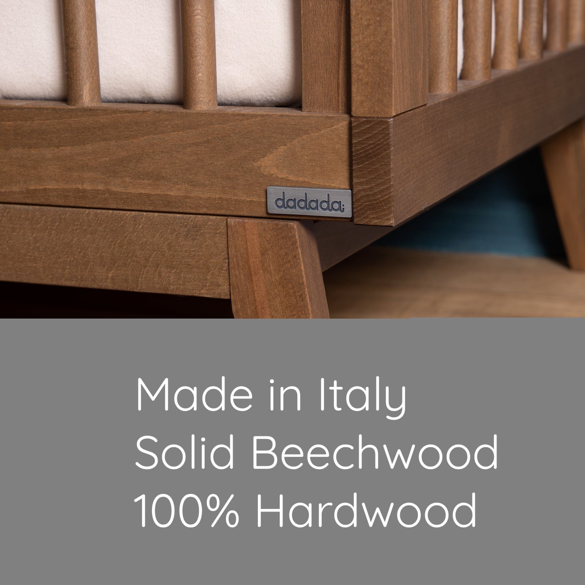 Soho 3-in-1 Convertible Baby Crib - Toddler Bed & Daybed - Nursery Furniture for Boys & Girls - Perfect for Small Spaces & Modern Nurseries