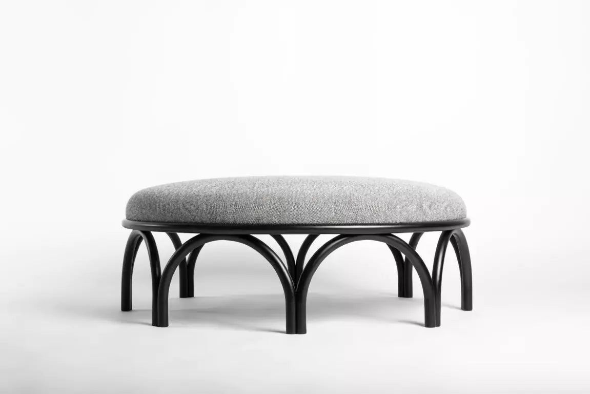 Arcadia Bentwood Bench by GTV - Modern Wooden Bench for Dining Room, Kitchen, or Entryway - Perfect for Home Decor & Small Spaces