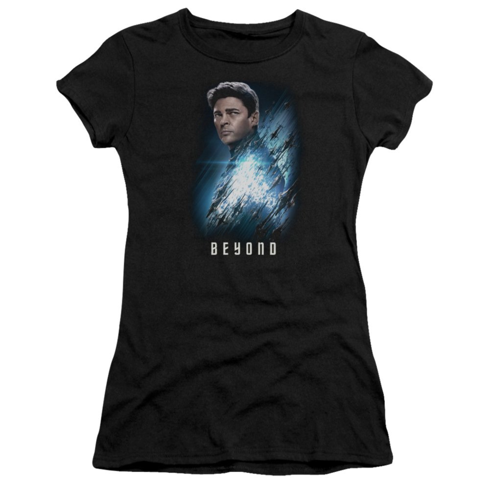 Star Trek McCoy Bones Poster Beyond Juniors T-Shirt | Officially Licensed Trek Merchandise | Perfect for Cosplay, Conventions & Sci-Fi Fans