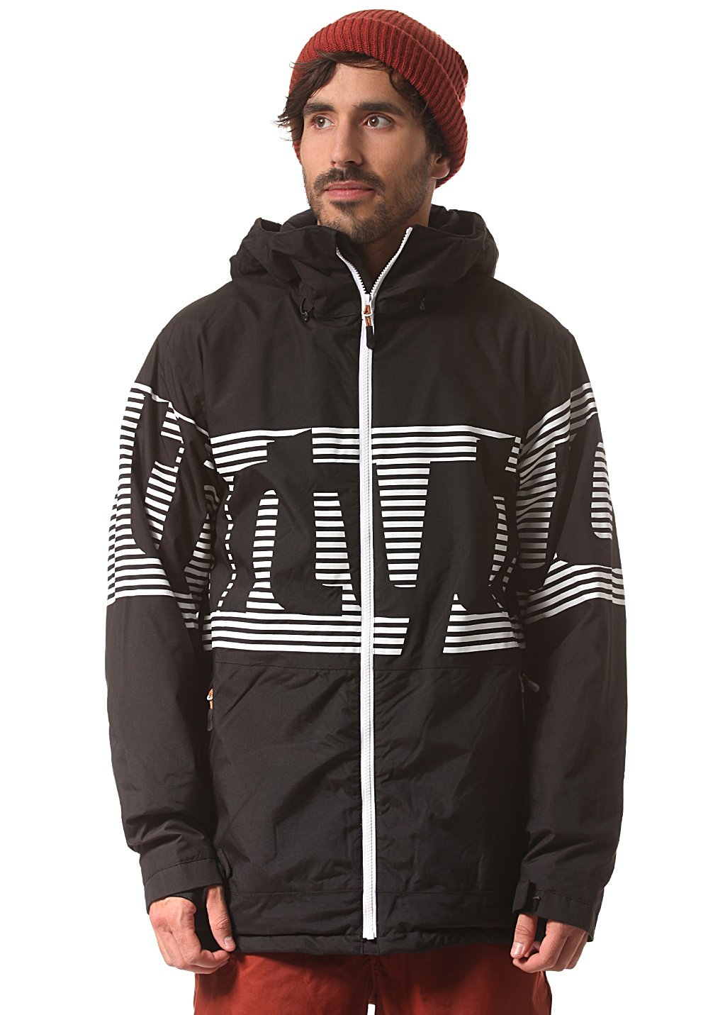 ThirtyTwo Men's Lowdown Insulated Jacket - Waterproof Snowboard Jacket for Cold Weather & Winter Sports | Skiing, Snowboarding & Outdoor Activities