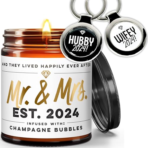 Mr & Mrs 2024 w/Keychains
