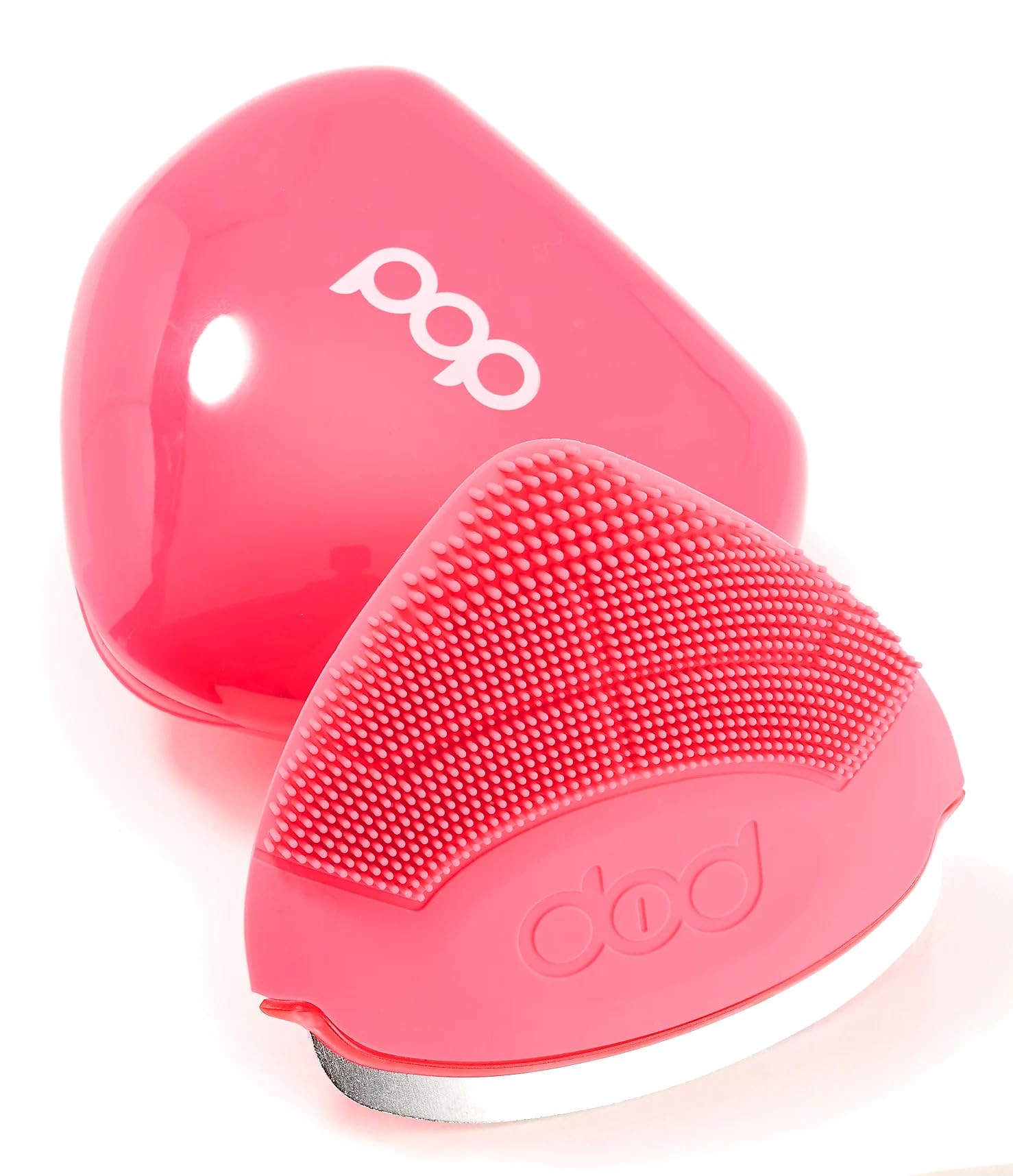 Pop Sonic Strawberry 3-in-1 Exfoliating Facial Cleanser - Deep Pore Cleansing, Skin Massage & Gentle Exfoliation for Glowing Skin | Perfect for Daily Skincare Routine & Spa-Like Treatment at Home