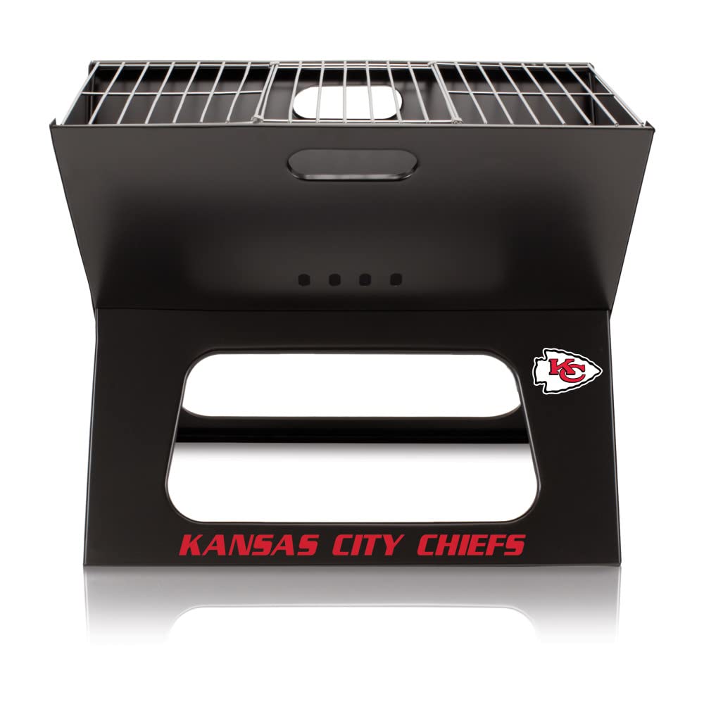 Portable NFL X-Grill Charcoal BBQ for Camping, Tailgating & Outdoor Cooking - Perfect for Backyard, Picnics & Game Day Parties
