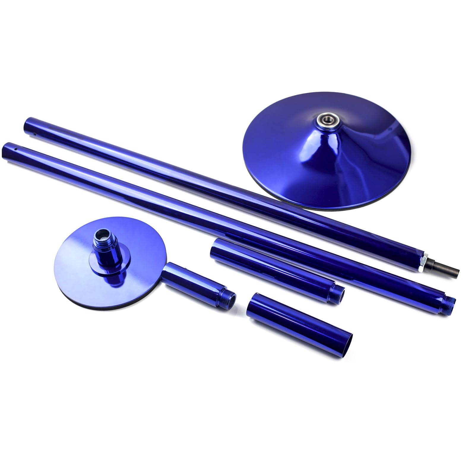 45mm Spinning Portable Dance Pole for Home & Studio - Extendable Pole Dancing Equipment for Fitness, Bedroom, and Indoor/Outdoor Use