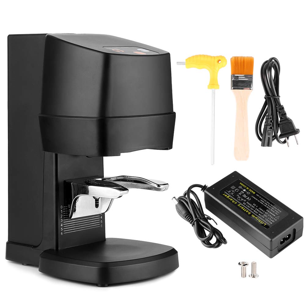 Premium Automatic Espresso Tamper - Lightweight Coffee Powder Pressing Machine for Perfect Espresso Shots | Ideal for Home Kitchens, Coffee Shops & Office Use