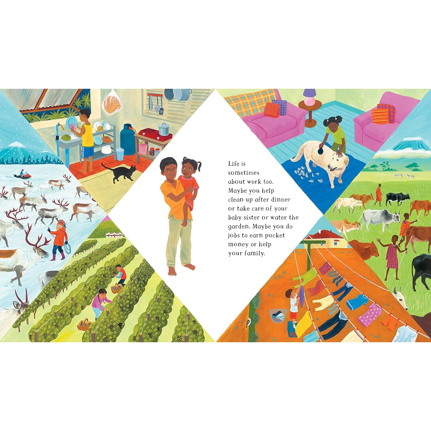 Barefoot Books Children of the World - Illustrated Hardcover Book for Kids | Multicultural Stories & Global Diversity | Perfect for Bedtime Reading & Classroom Learning
