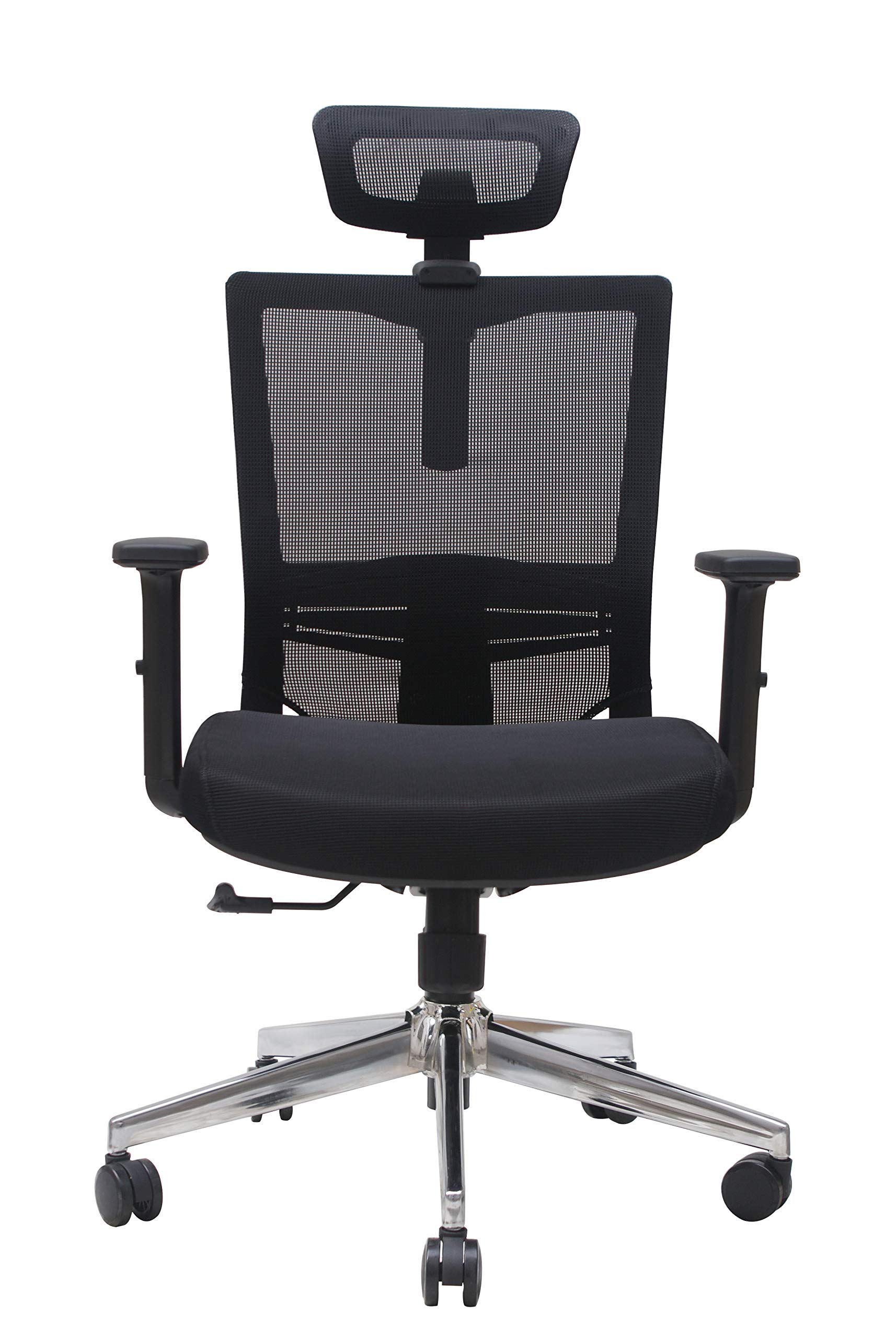 6-Person Conference Table Set with Seating - Java X-Thick Tops & Chrome Base for Office Meetings