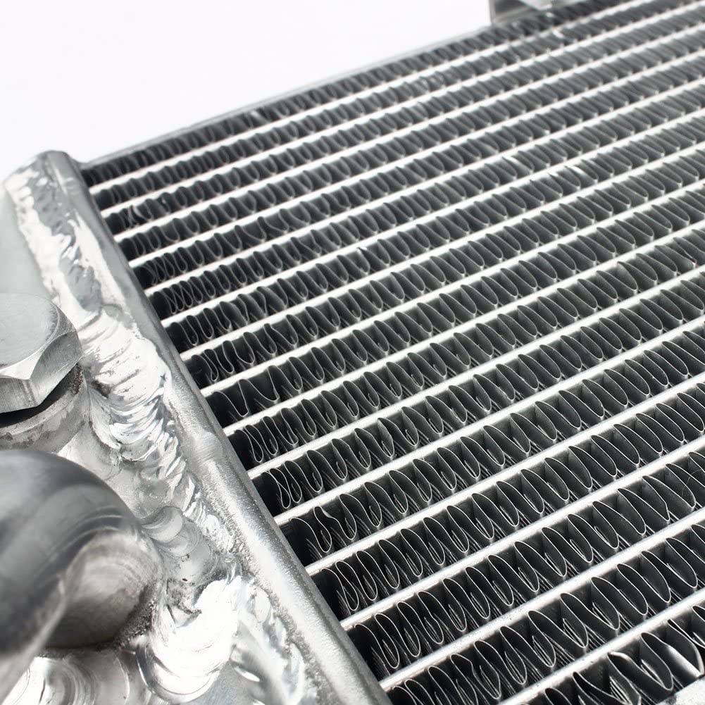 Aluminum Water Cooling Radiator for Kawasaki KLR 650 (1997-2007) - High-Performance Motorcycle Radiator for Off-Road & Adventure Riding