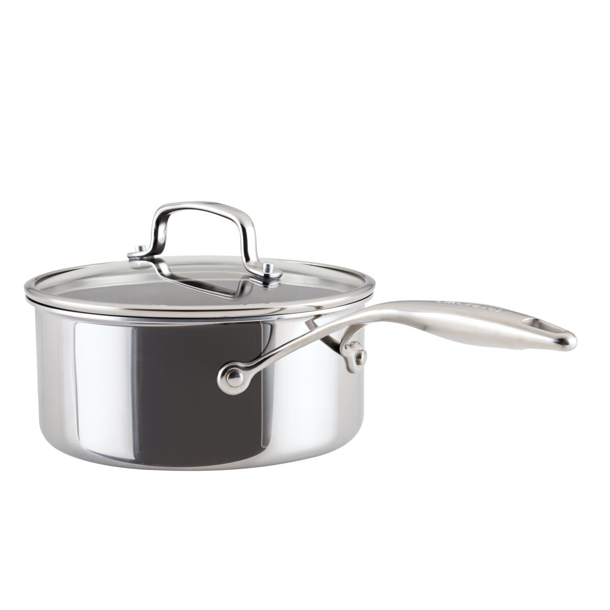 3 Quart ScratchDefense™ C1 Nonstick Sauce Pan with Lid - Durable & Easy Clean for Cooking, Boiling, and Simmering - Perfect for Home Kitchens & Professional Chefs