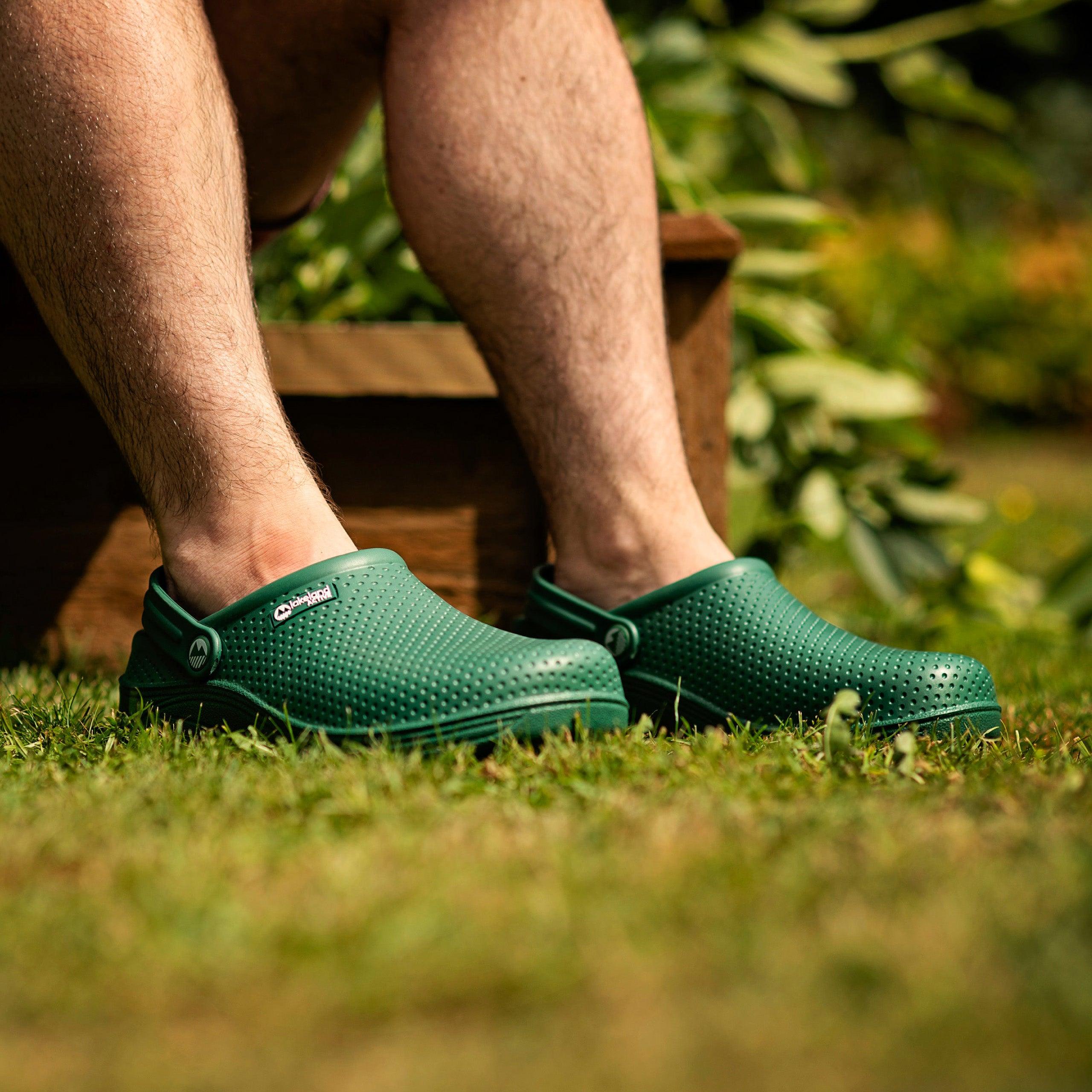 Men's Dockray Classic Garden Clogs - Comfortable Slip-Resistant Outdoor Shoes for Gardening, Yard Work & Beach Wear