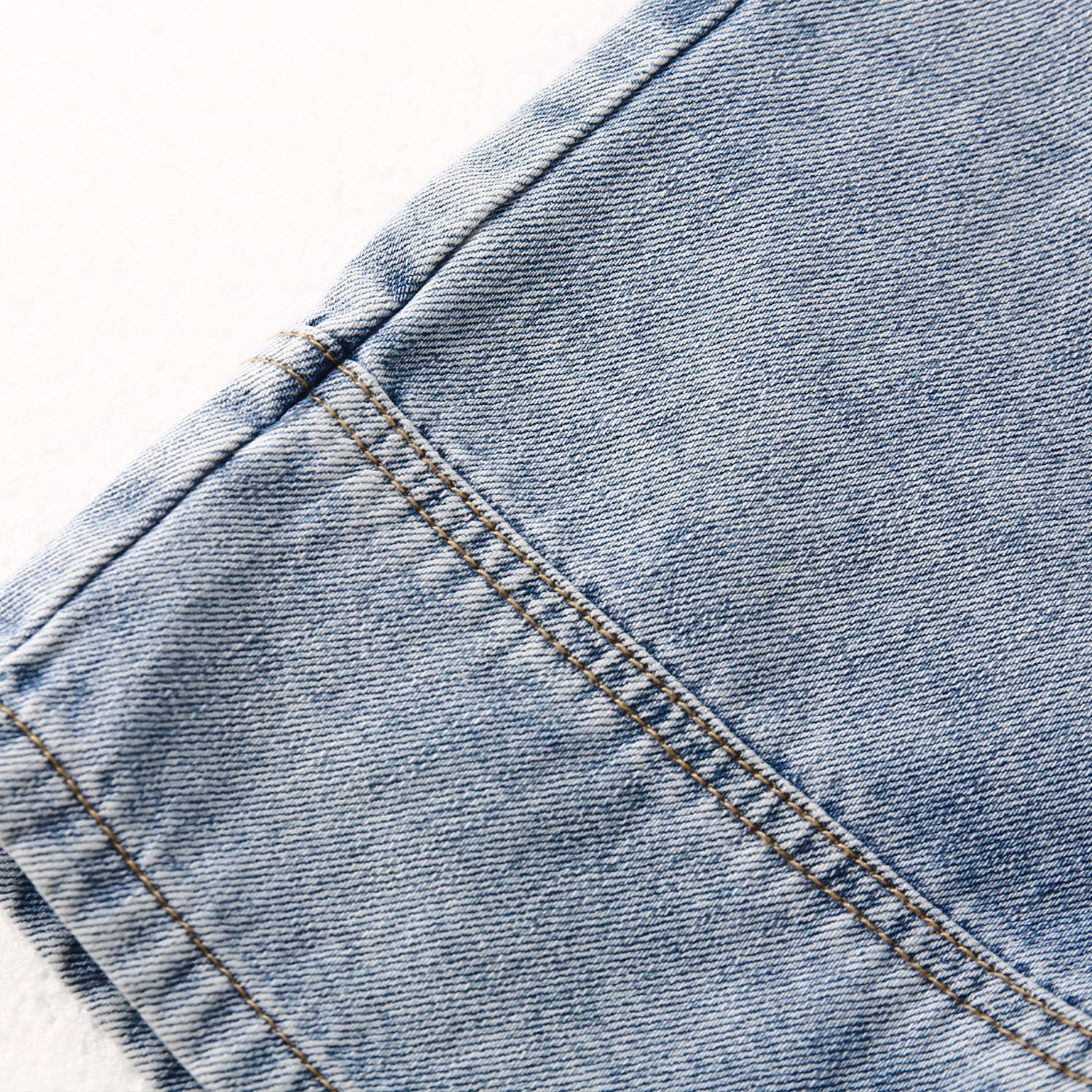 KIDSCOOL SPACE Baby & Toddler Denim Shorts for Boys - Elastic Waist with Adjustable Drawstring - Comfortable Summer Jeans Shorts - Perfect for Playtime, Beach & Outdoor Activities