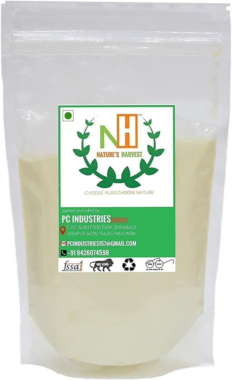 Organic Guar Gum Powder (250g) - Gluten-Free Thickener & Stabilizer for Baking, Cooking, and Vegan Recipes | USDA Certified, Non-GMO, Pure Natural Food Additive
