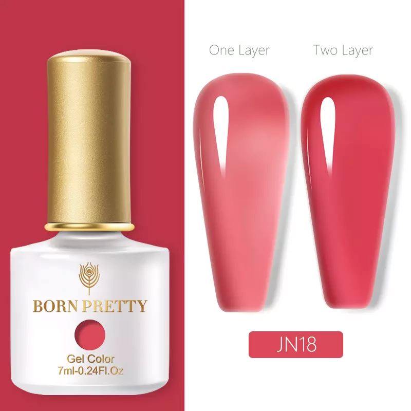 Born Pretty Gel Nail Polish - 7ml & 15ml Colors for Long-Lasting Manicures - Perfect for Home Nail Art & Salon Professionals