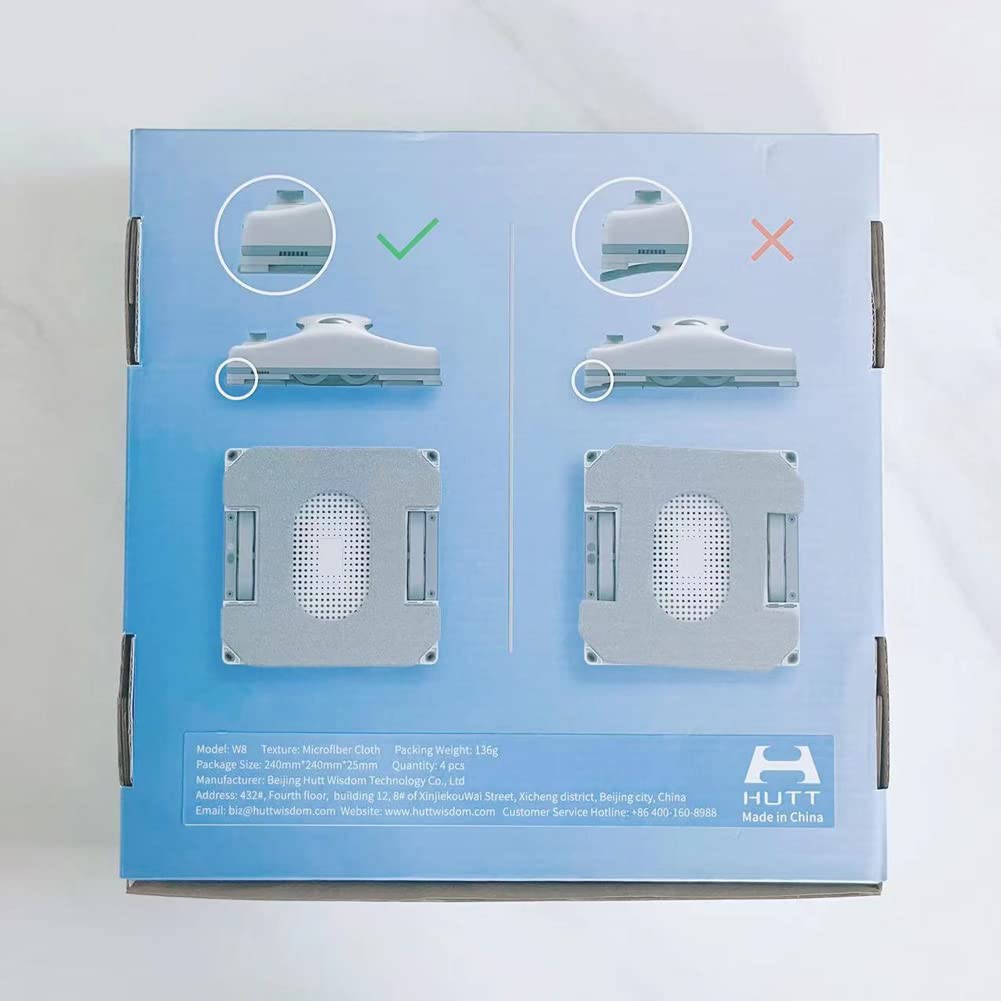 Premium Microfiber Cleaning Cloths for Windows - 4-Pack Super Absorbent Dusting Rags for Robot Cleaners | Streak-Free Glass Cleaning for Homes, Offices & Cars