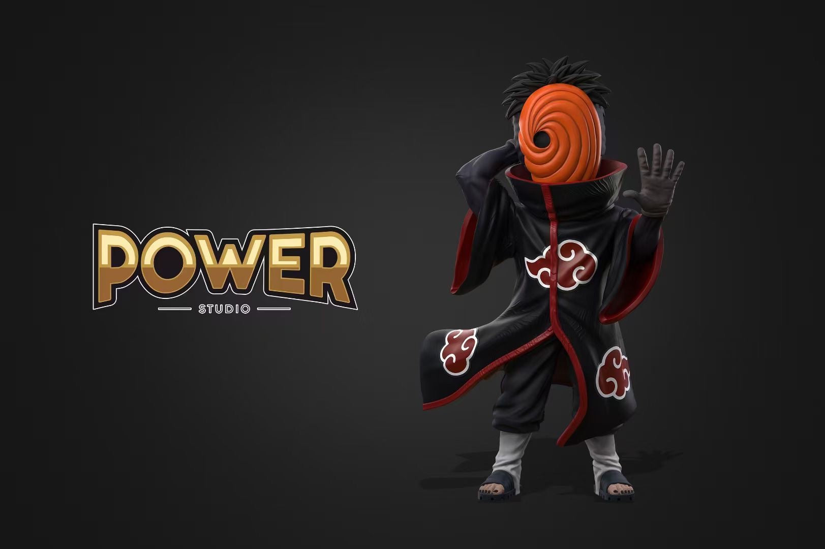 Akatsuki Forth Series Deidara & Tobi Anime Figures - Power Studio Naruto Shippuden Collectible Action Figures for Fans & Decor | Perfect for Display, Gifts, and Anime Collections