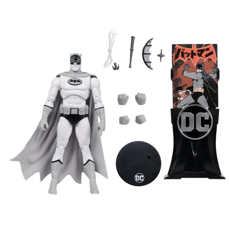DC Multiverse Batman Manga Collector Edition Platinum (Chase) - Exclusive Action Figure for DC Comics Fans & Collectors - Perfect for Display, Gifts, and Comic Book Collections