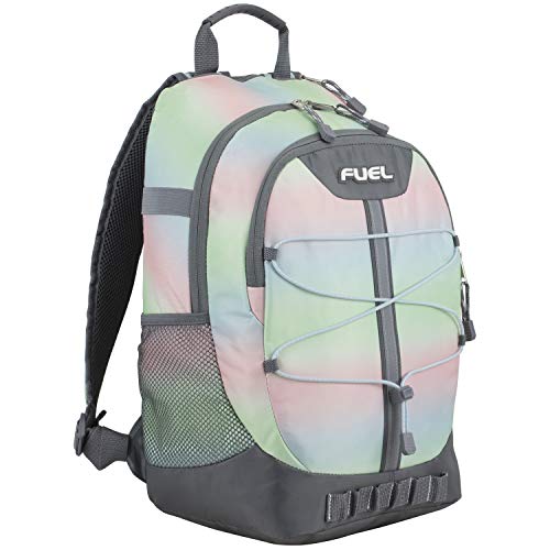 Ash Gray/Pastel Ombre Print